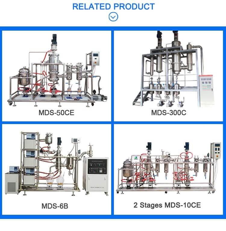 molekulaardestilleerimise seadmete tehas molecular distillation equipment factory