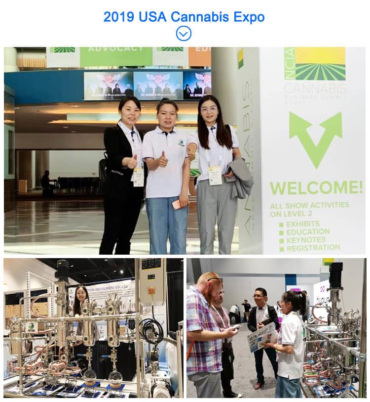 2019 USA expo TOPTION molekulaarne destilleerimine 2019 USA expo TOPTION molecular distillation